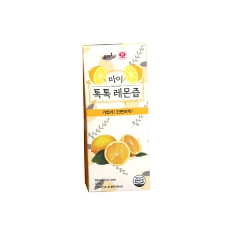 마이 톡톡 레몬즙 - 도투락 리얼톡톡레몬즙, 15ml, 15개