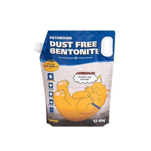 페스룸 고양이 더스트프리 벤토나이트 모래, 12.6kg, 1개, 파인