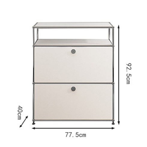 가구 수납장 usm haller 유에스엠할러 모듈 다용도수납장 커스텀 고급형, main 77.5X40X92.5