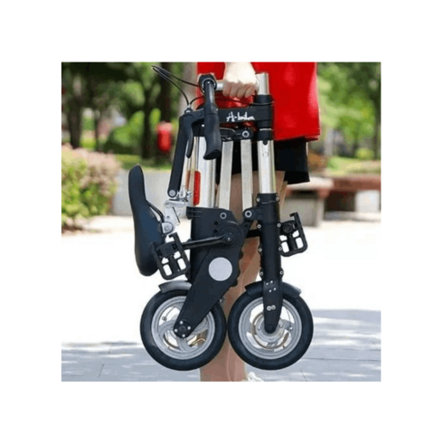 2023년 가성비 최고 스트라이다 - 출퇴근 레저 스트라이다 삼각디자인 접이식 자전거, 8인치 블루 풍선-12인치