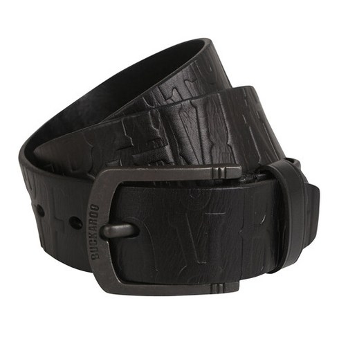 버커루진 유니 양각 타이포 그래픽 벨트 (38mm)(B245AT220P)