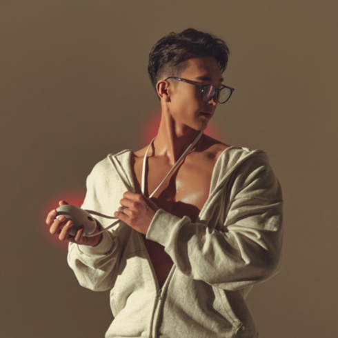 2023년 가성비 최고 목걸이손난로충전식넥워머 - [넥&핸드 워머] 목걸이형 손난로 목난로 보조배터리 간편휴대 양면발열 3in1 충전식, 화이트, 1개