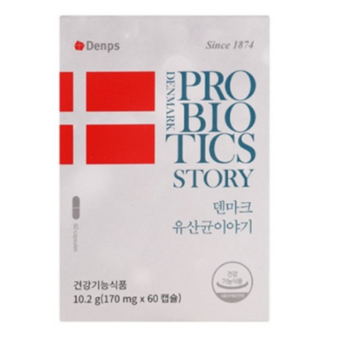 [덴마크 유산균이야기] [LGG유산균] 12병(24개월분), 60정, 12개