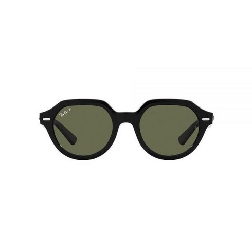 rb4399 - Ray-Ban 여성용 Rb4399 지나 스퀘어 선글라스 블랙/그린 편광