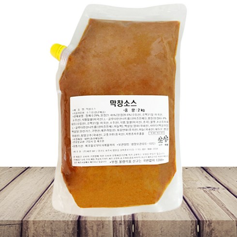 새한 송도막창소스 2kg [한국물] 막창찍어먹는소스 고깃집막창소스, 1봉