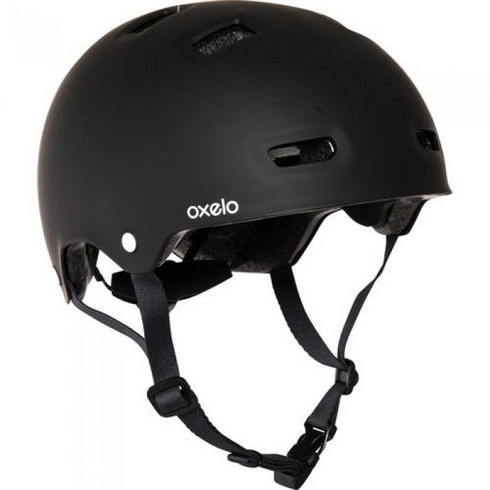 데카트론오셀로미드9 - 데카트론 공식 오셀로 MF500 자전거 인라인 헬멧, 블랙 M