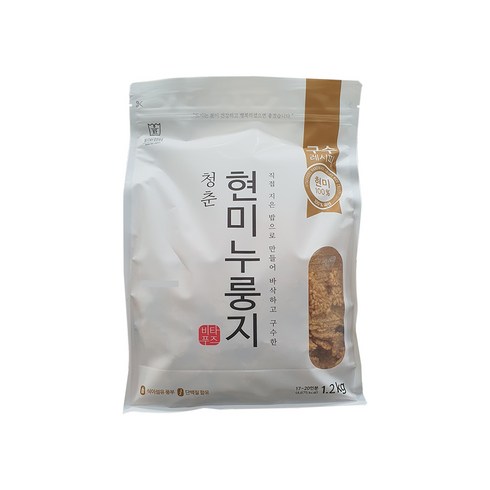 비타푸즈 청춘현미누룽지, 1.2kg, 1개