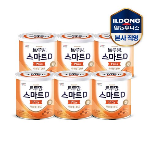 일동후디스 트루맘 스마트D 플러스 90g 6캔, 단품없음, 6개