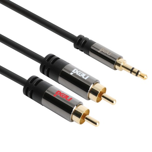 넥시 3.5mm 스테레오 2RCA 케이블 2M NX945