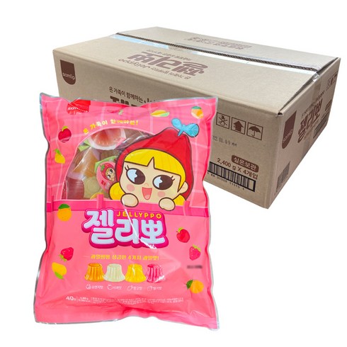 젤리뽀 - 삼립 젤리뽀 츄잉젤리, 60g, 120개