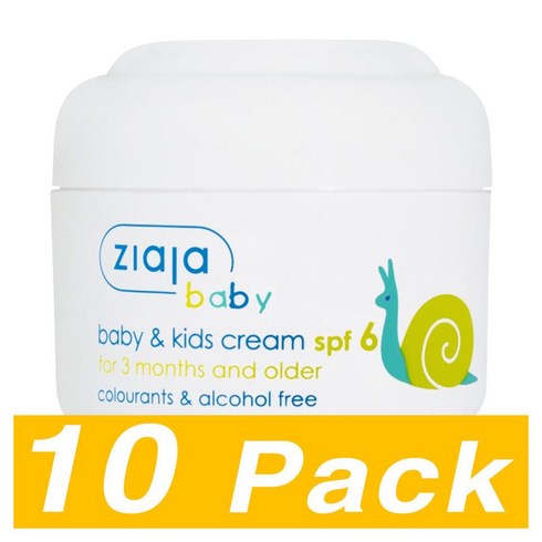 지아자 베이비 키즈 크림 Spf 6 Ziaja Baby Creme Pour Enfant 50Ml 10개