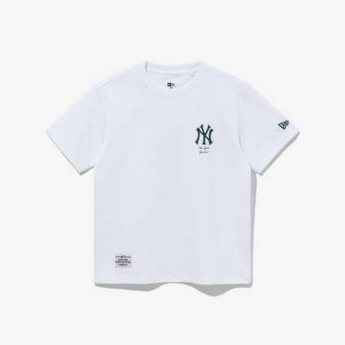 mlb키즈반팔티 - [AK PLAZA] [뉴에라키즈] MLB 뉴욕 양키스 레터링 티셔츠 화이트 (14310273)
