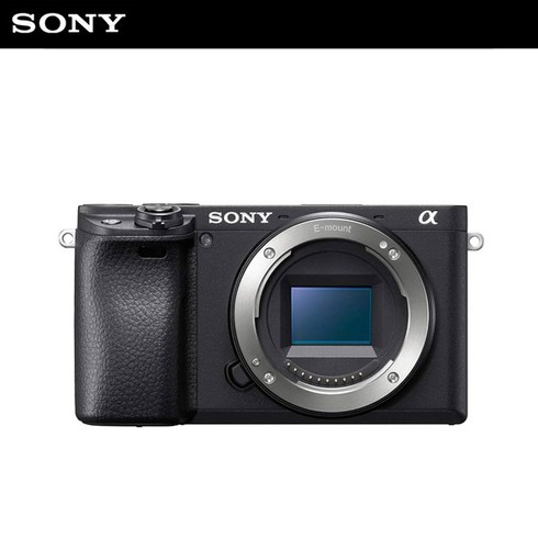 소니6400 - 소니 공식대리점 카메라 A6400 BODY (ILCE-6400) 미러리스 알파, 블랙
