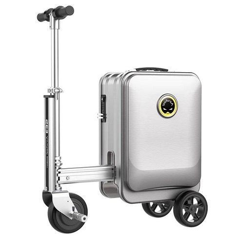 Airwheel 20인치 타고다니는 라이딩 전동 킥보드 스마트캐리어 블랙핑크 리사 제니 스쿠터