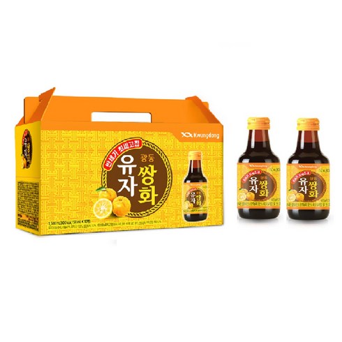 광동 유자 쌍화 150ml x 40병 약국 한방 탕 음료, 40개, 149ml