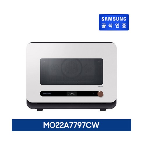 2023년 가성비 최고 비스포크쿠커 - 삼성전자 BESPOKE 큐커 방문설치 22L, MO22A7797CW1(글램 화이트)