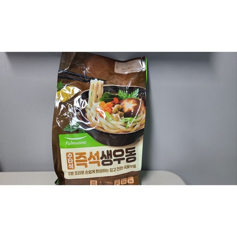 코스트코 풀무원 수타식 즉석 생우동 195g x 8, 1560g, 1개