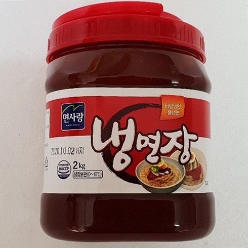 면사랑냉면장 - (냉장)면사랑냉면장 2kg, 1개