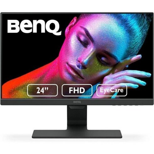 벤큐 GW2480 컴퓨터 모니터 24인치 FHD 1920x1080p IPS 아이케어 기술 로우 블루, 24 인치, 60 Hz | FHD | IPS_Fixed 스탠드