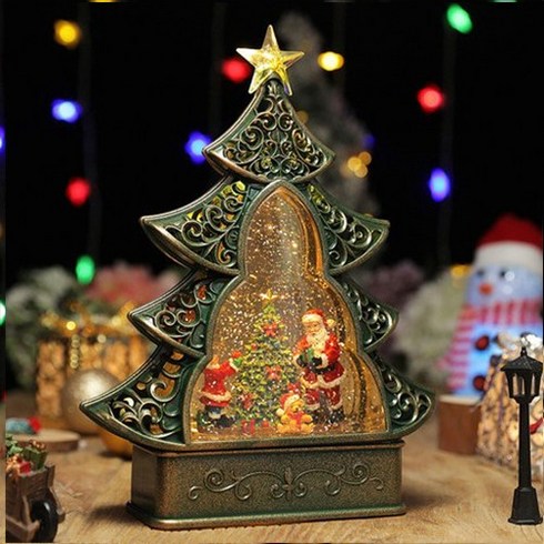 크리스마스 오르골 [트리하우스] 크리스마스선물 뮤직박스 무드등