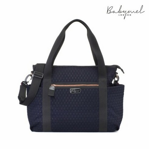 베이비멜 패션 기저귀가방 카라 초경량 숄더백 네이비 스쿠버, 단일속성