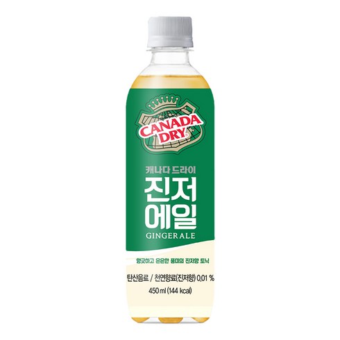 코스모스에일 - 캐나다드라이 진저에일 토닉 450ml 24패트, 24개