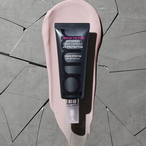 프리메라 맨인더핑크 리페어링 세라캡슐 UV프로텍터 토닝 이펙터 40ml SPF50+ PA++++