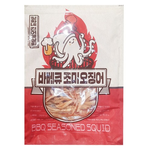 바베큐 조미오징어 300g, 1개