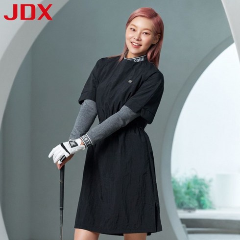 JDX 제이디엑스 23년 가을맞이 특가대전!!! 여성 우븐 라운드 원피스 X4WJTW7128