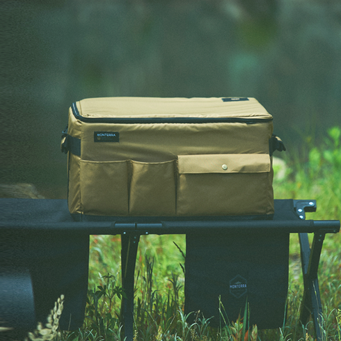 2023년 가성비 최고 몬테라 플렉스 테이블 - 몬테라 로건 폴더블 쿨러45L 탄