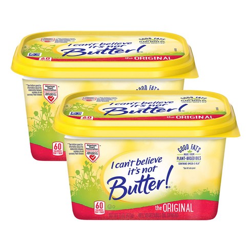 I Cant Believe Its Not Butter 아이 캔트 빌리브 잇츠 낫 버터 스프레드 오리지널 425g 2팩