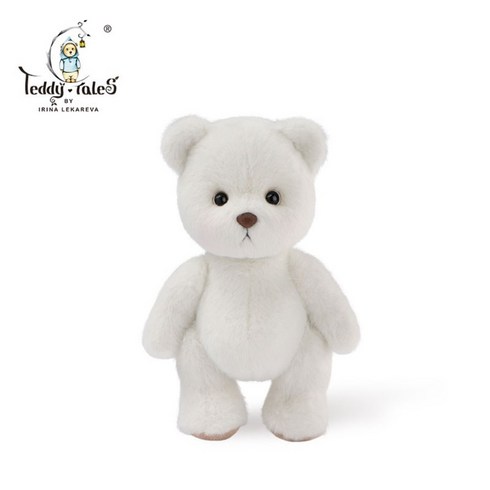 테디테일즈 레나 베어 Pro 관절 곰돌이 인형 정품 애착 곰인형 S 20cm, 화이트