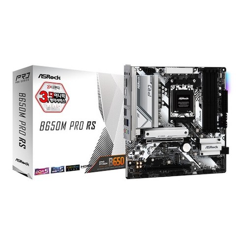 asrockb650mpglightning - ASRock B650M Pro RS 대원 -M