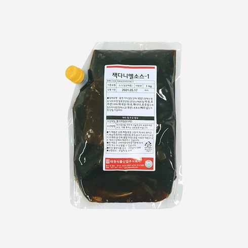 잭다니엘 - 태원식품 잭다니엘 소스 1, 1kg, 1개