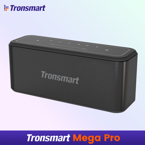 Tronsmart Mega Pro 블루투스 스피커 60W출력 10시간 IPX5방수 TWS 3EQ, Mega Pro Speaker