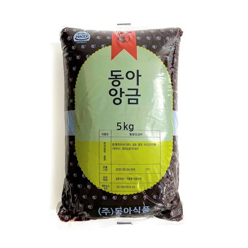 팥앙금5kg - 동아식품 통팥 앙금 5kg, 2개