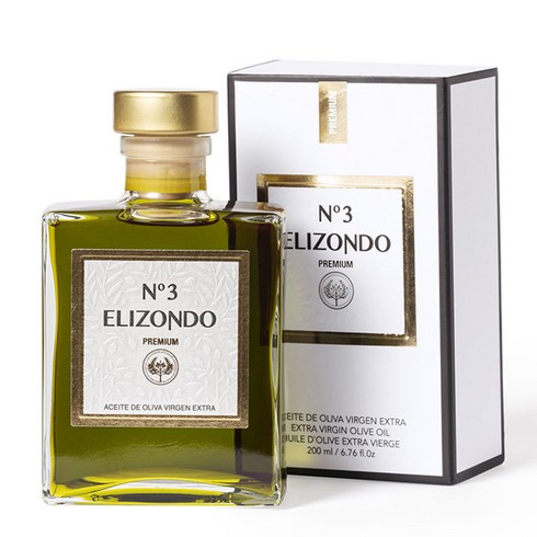 엘리존도 No.3 엑스트라버진 올리브오일 200ml 유기농 냉압착올리브유 토마토요리 파스타 샐러드, 1개