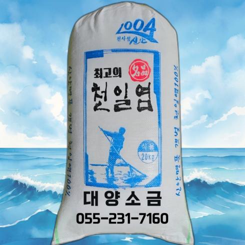 신안천일염 - 24년 신안 천일염 국산 100% 간수뺀 신안소금 굵은소금 왕소금, 1개, 20kg