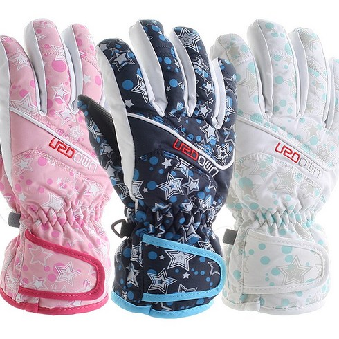 2023년 가성비 최고 피닉스주니어스키장갑 - UPDOWN UJG4080 주니어용 스키장갑 방한장갑 방수장갑 겨울장갑, 블랙