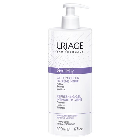 유리아쥬 [유리아쥬] Uriage Gyn-Phy 진피 리프레싱젤 여성청결제 500ml, 1개