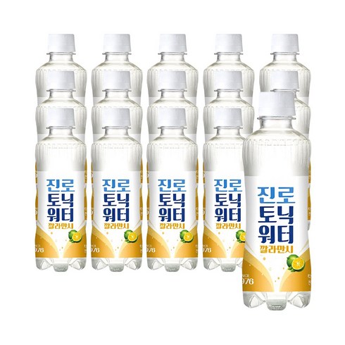 토닉워터 깔라만시 - 하이트진로 진로믹서 토닉워터 깔라만시, 300ml, 15개