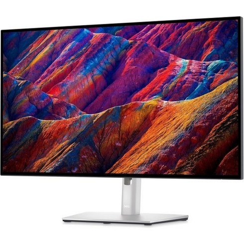 Dell 델 울트라샤프 U2723QE 27인치 4K UHD WLED LCD 모니터 - 16:9 블랙 실버, 27 Inches_U2723QE, 1개