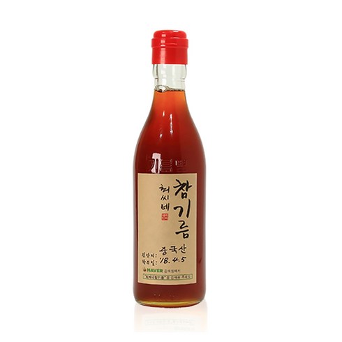 최씨네참기름 - 최씨네참기름 100% 통깨 참기름, 1개, 350ml