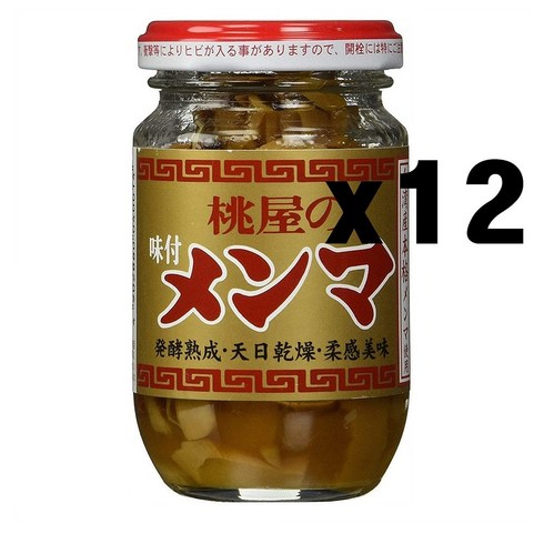 모모야 멘마 100g x12개 Momoya Menma, 12개