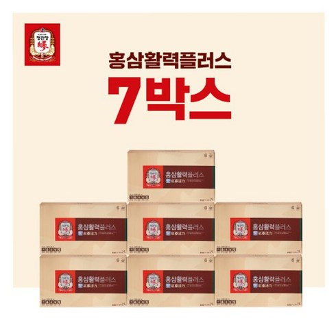 정관장 (무)정관장 홍삼활력플러스 7박스, 단일옵션