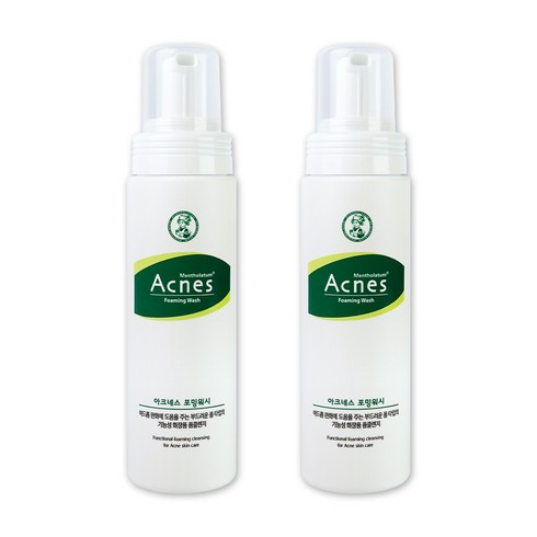 멘소래담 아크네스 포밍워시 200ml x 2개 여드름성피부완화 피지감소 부드러운클렌저