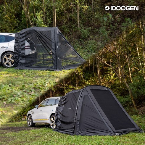 2023년 가성비 최고 아이두젠차박텐트 - 모빌리티 A2 차박 텐트 도킹 쉘터, A2 M 에디션 - 블랙, 블랙