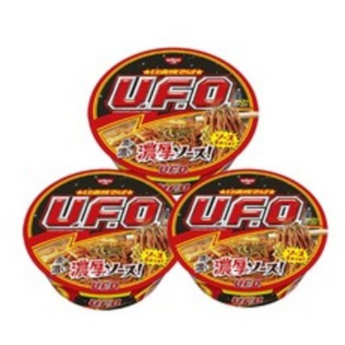 일본 닛신 UFO 야끼소바 컵라면 오리지널 낱개판매, 1개