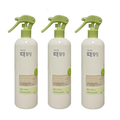 1+1+1 더페이스샵 보들보들 때필링 대용량 500ml, 3개