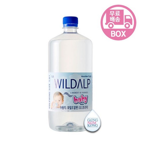 와일드알프 베이비워터 1Lx6ea, 6개, 와일드알프 베이비워터 1000ml, 6개, 1L